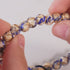 Azure Tides | Blue Sands | Firefly Glass Swirl Bracelet